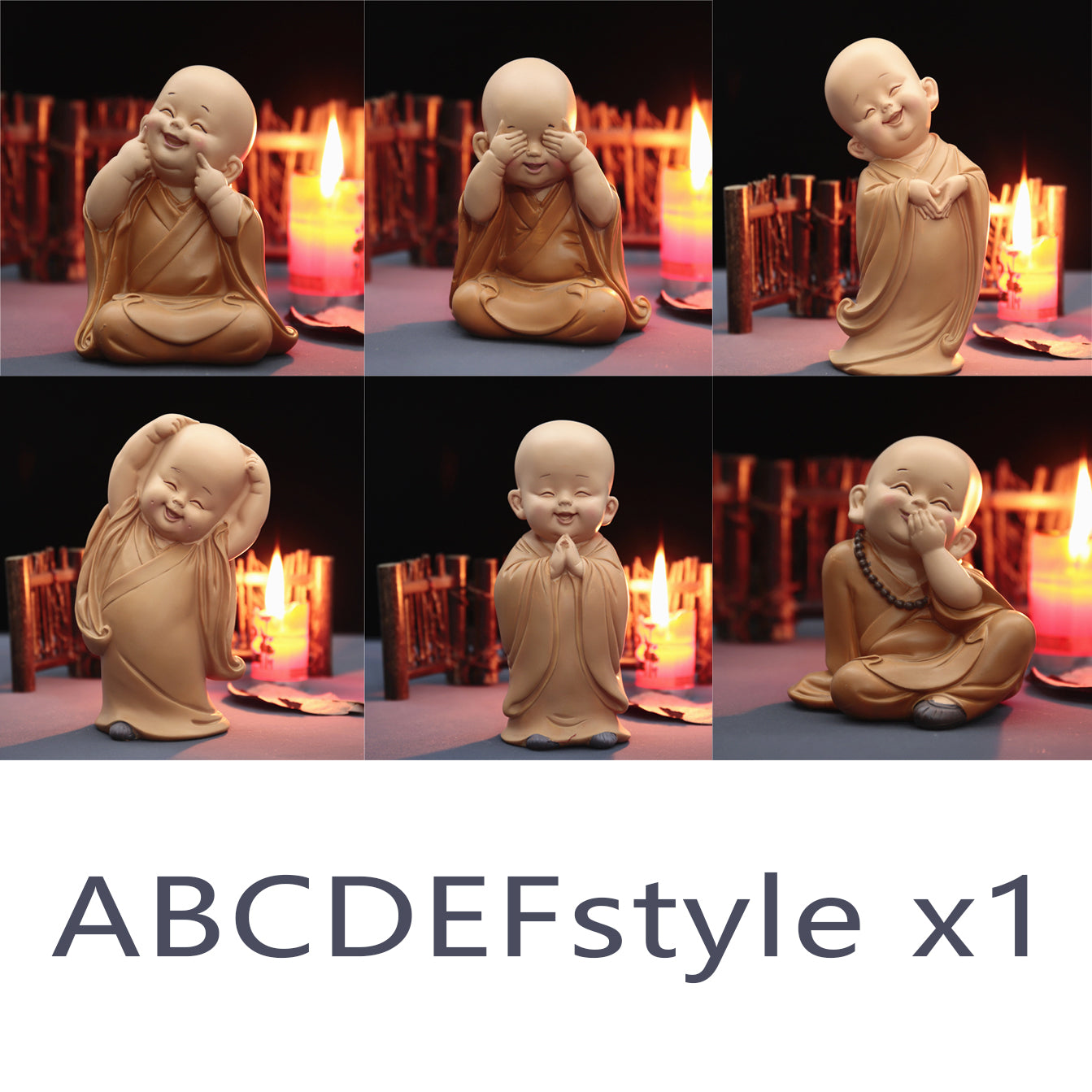 Creative Classic Little Monk Home Decor Buddha Craft