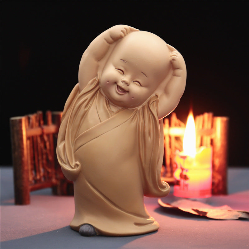 Creative Classic Little Monk Home Decor Buddha Craft