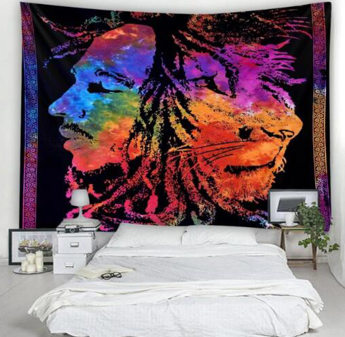 Home Decor Tapestry Wall Hanging, Fabric Tapestry