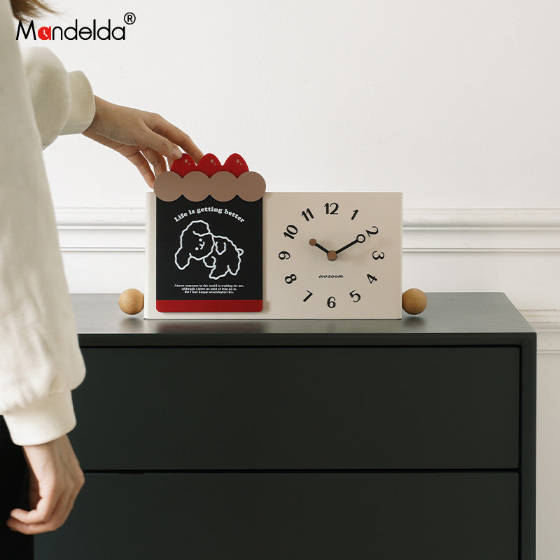 Mandelda Creative Clock for Living Room or Home Decor
