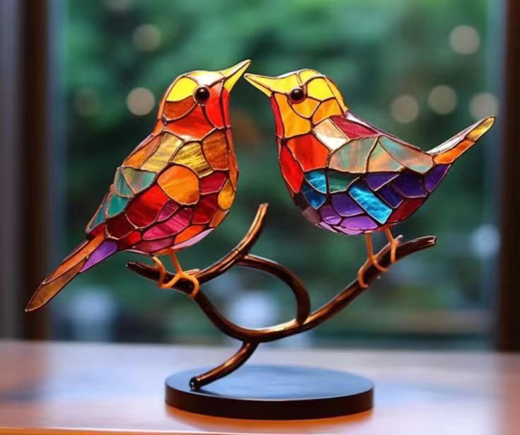 Bird Series Alloy Figurines