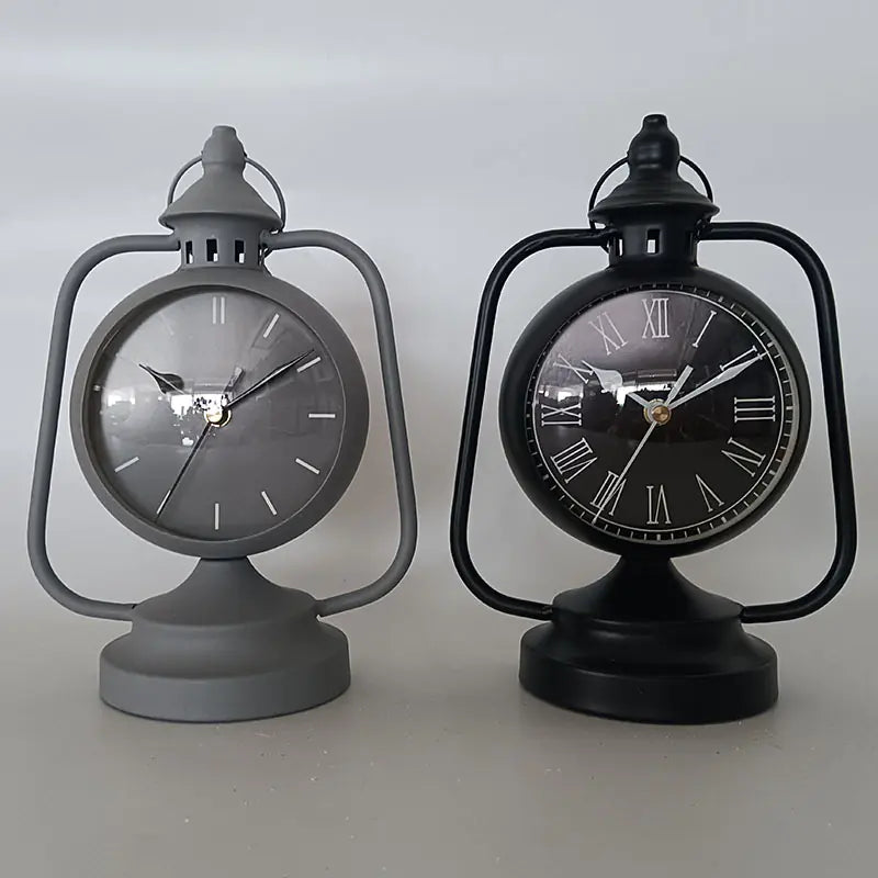 European Style Silent Clock Home Decor Piece
