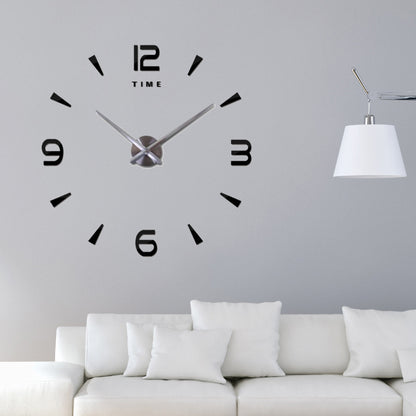 Round Acrylic Wall Clock - Modern 3D DIY Home Decor