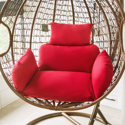 Large Solid Color Rattan Chair Cushion