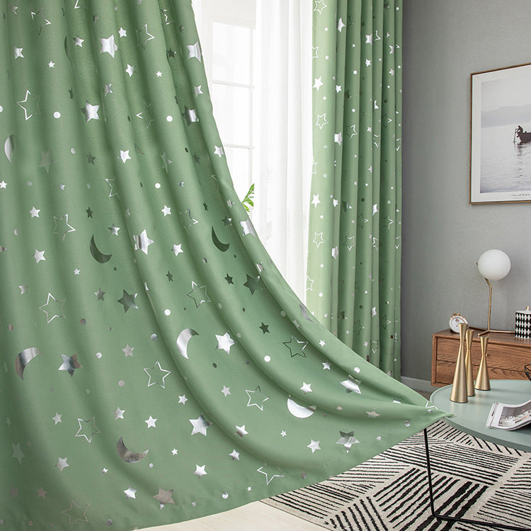 1pc Star Blackout Curtains for Home Decor