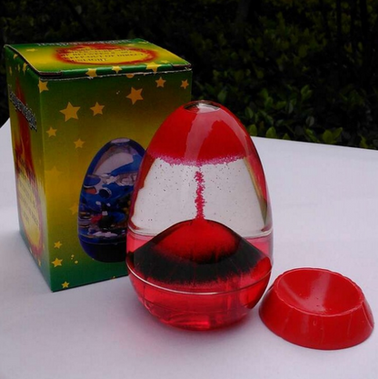 Volcano Egg Oil Hourglass - Home Decor Gift