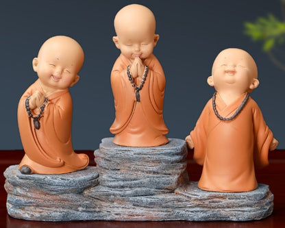 Creative Classic Little Monk Home Decor Buddha Craft