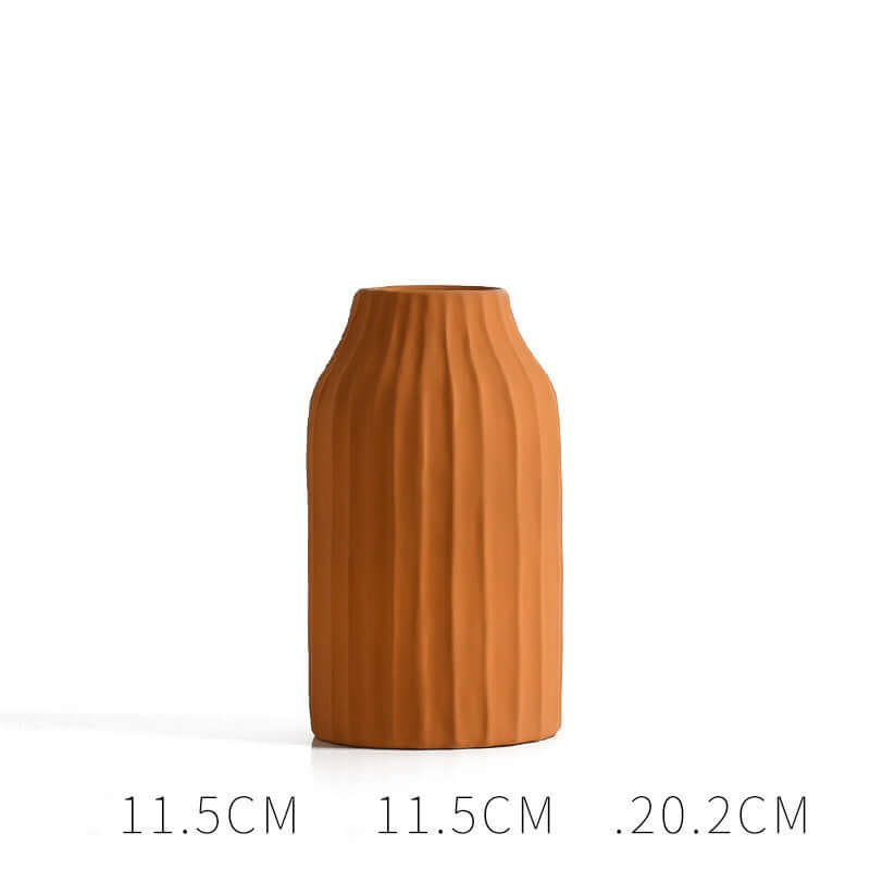 Modern Minimalist Ceramic Vase for Nordic Home Decor