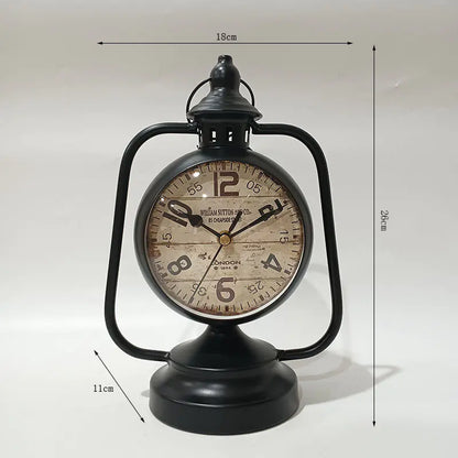 European Style Silent Clock Home Decor Piece