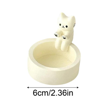 Cute Cat Candle Holder - Creative Home Decor Item