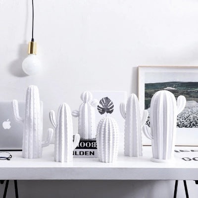 Cactus Home Decor Figurine and Accent Piece