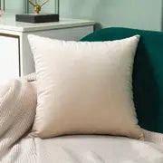 Solid Color Velvet Pillow Cover for Home Decor 17.72"