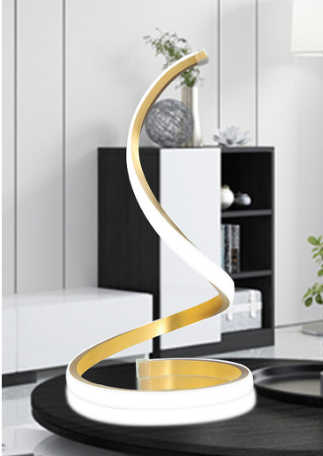 S-Shaped Eye-Caring LED Night Light for Home Decor