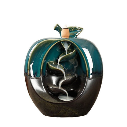 Incense Burner with Flowing Design for Home Decor