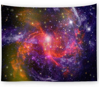 Custom Digital Print Tapestry for Home Decor - Starry Sky