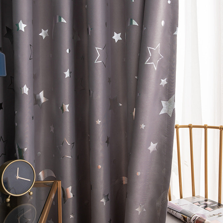 1pc Star Blackout Curtains for Home Decor
