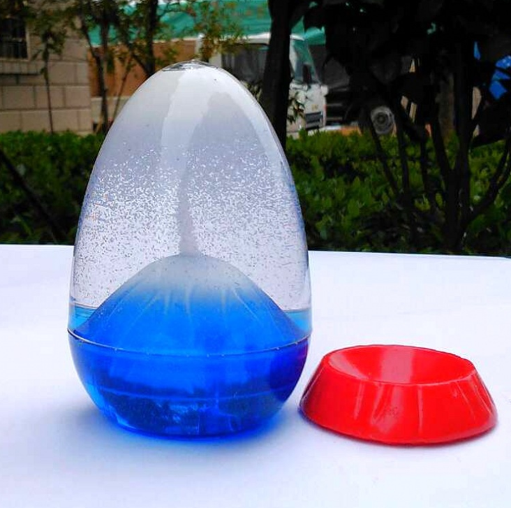 Volcano Egg Oil Hourglass - Home Decor Gift