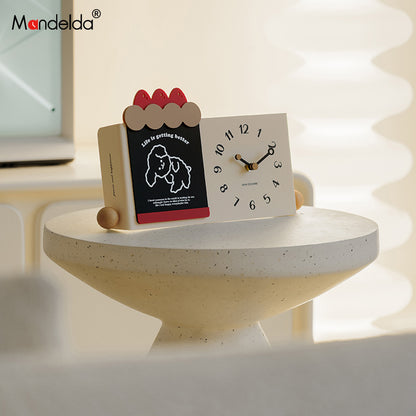 Mandelda Creative Clock for Living Room or Home Decor